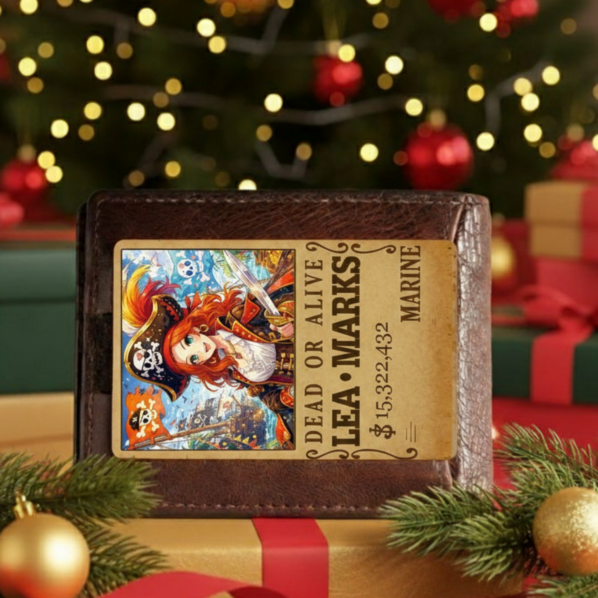 Metal Card Wanted Poster - Image 1