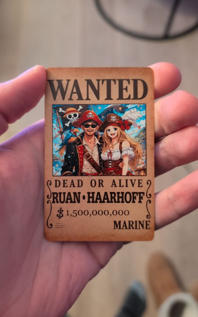 Ruan Haarhoff's wanted poster